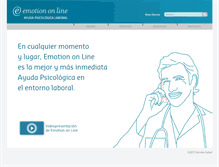 Tablet Screenshot of emotiononline.org